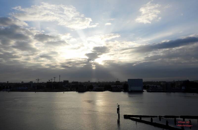 Morning view at 6:37, bedtime 