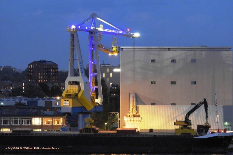 C. TROMP &amp; KYA unloading