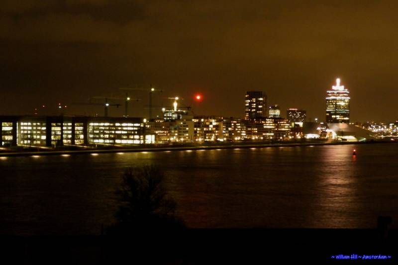 a very bright toplight of a crane