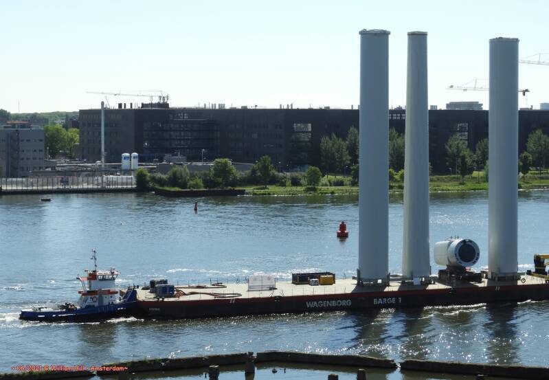 WATER LADY with windmill transport