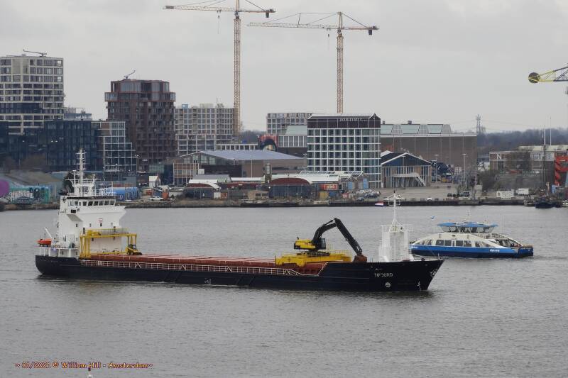 four hours later, ...and there she is