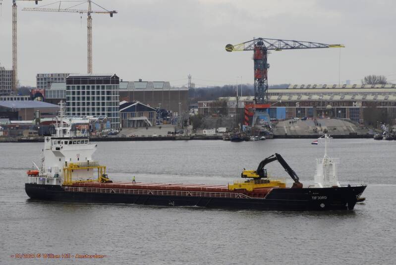 Norwegian coaster TIFJORD