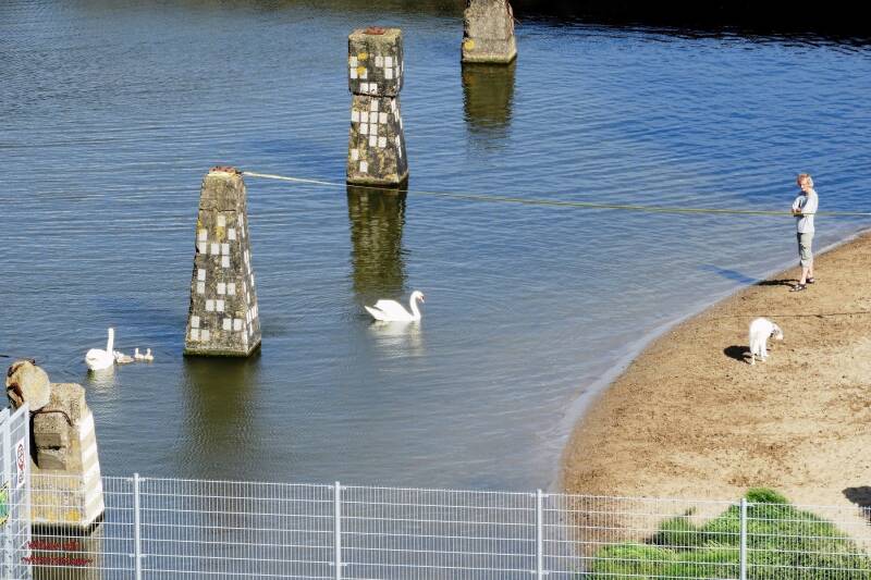 silently approaching