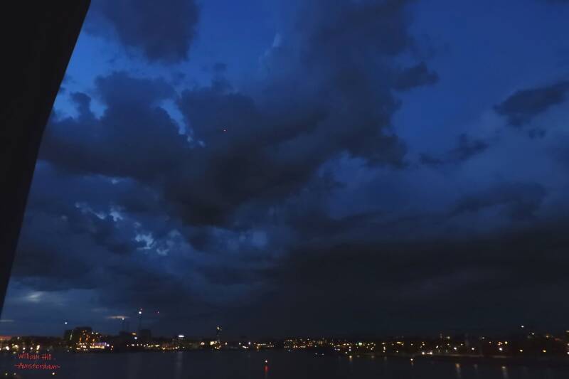 and a few seconds later the Thunderclouds had taken over the day