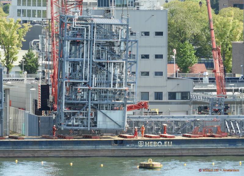 removing all the outside installation..