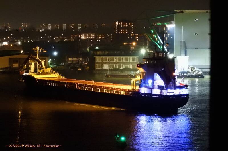 she&#039;s going with a little hurry to sea, to a job in Germany
