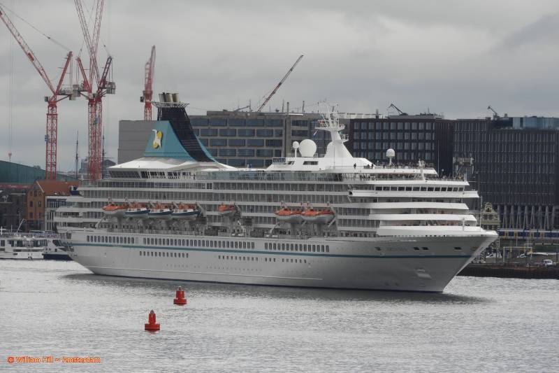 and there is on departure from Amsterdam 