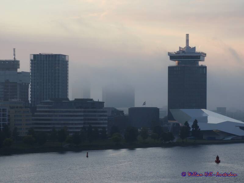 but fog is coming in from the south