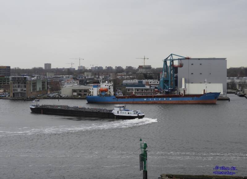 one sharp turn and she is there