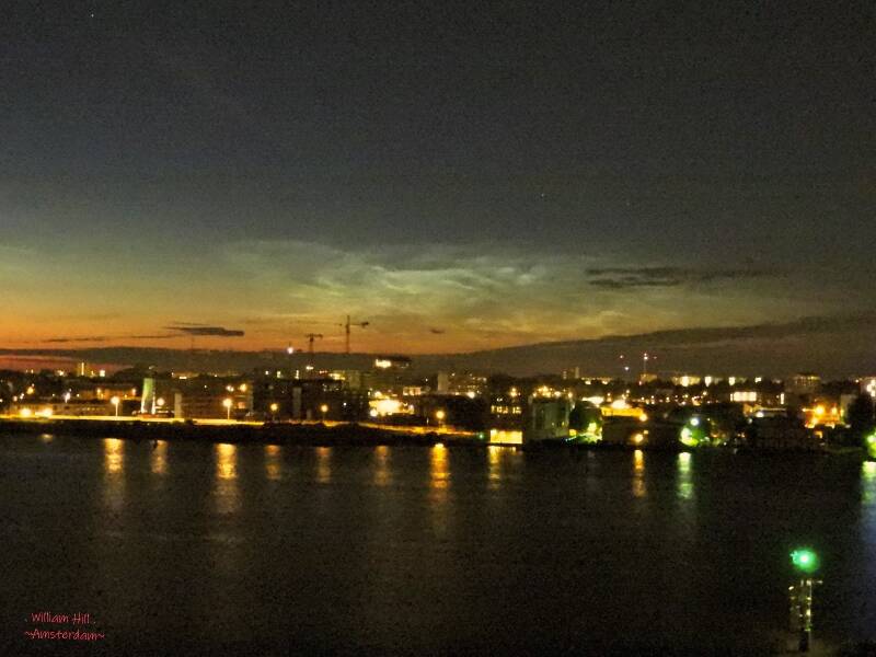 (14) - after 3 am, there are lighted clouds