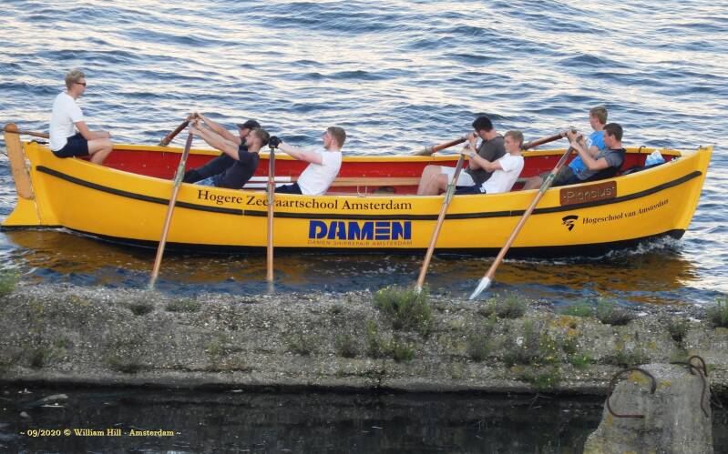 'Waterboys',  rowboat PLANCIUS, (School for Maritime)