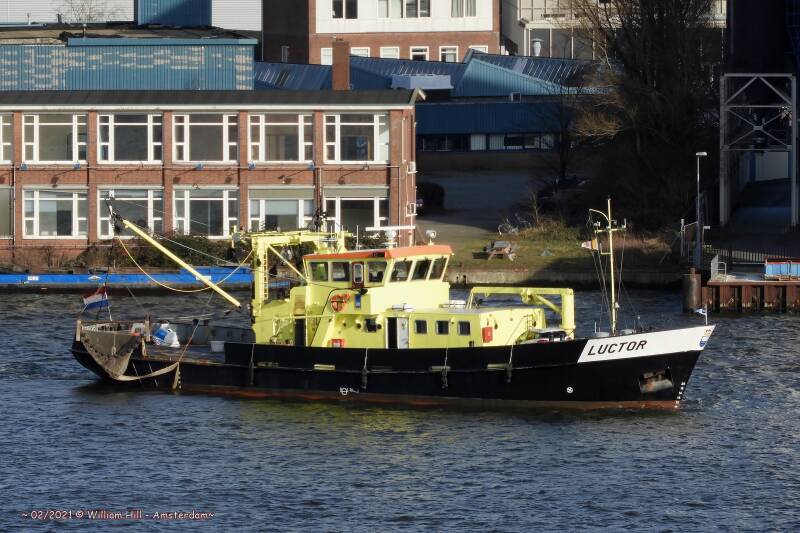 Fish Research vessel LUCTOR