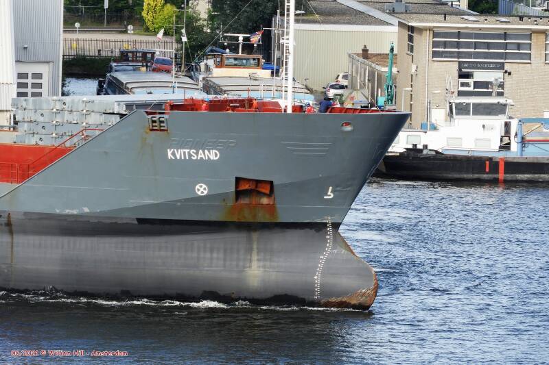 and forward.., over starboard