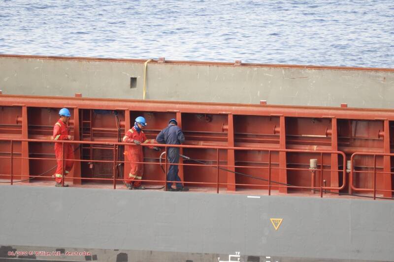 oops.. stuck to the side