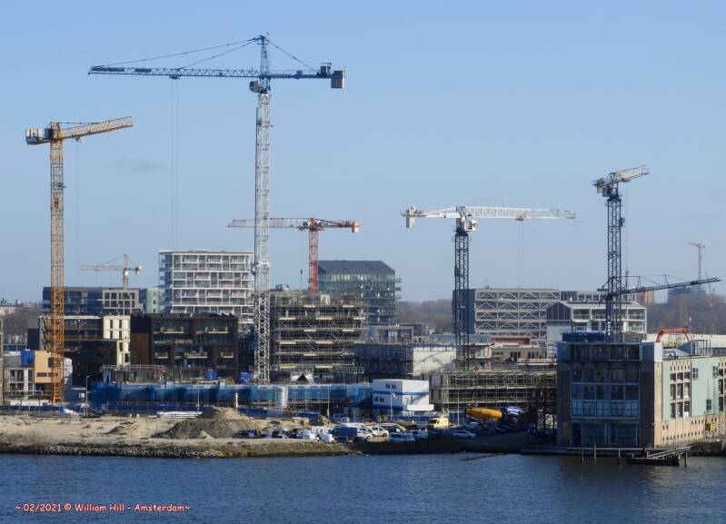 it goes fast, the first-built flats soon lose their IJ view