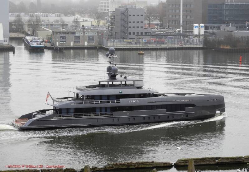 27, yacht ERICA