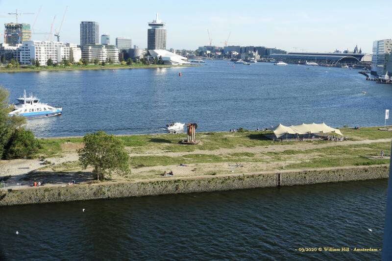 view., the Stenenhoofd pretty much deserted .. on this sunny day