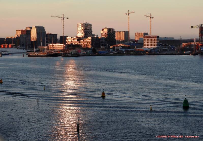 ..over NDSM area, Good evening!