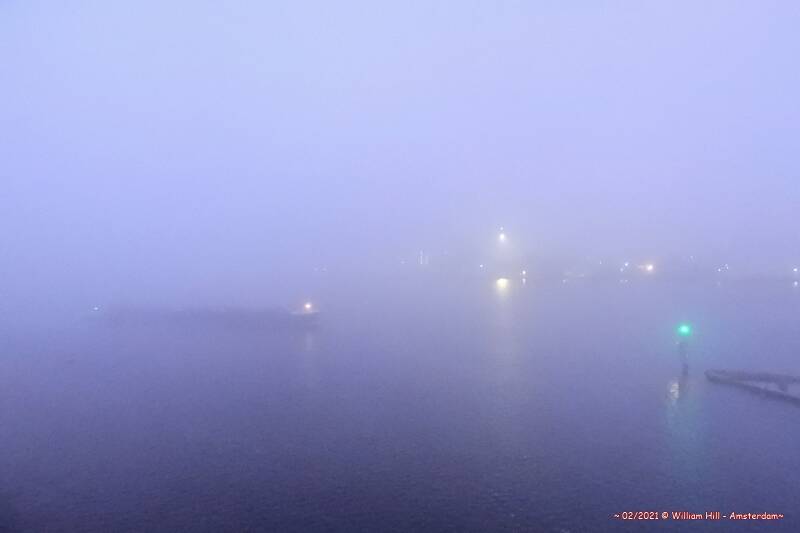 ..Oh, not yet. Fog came in..