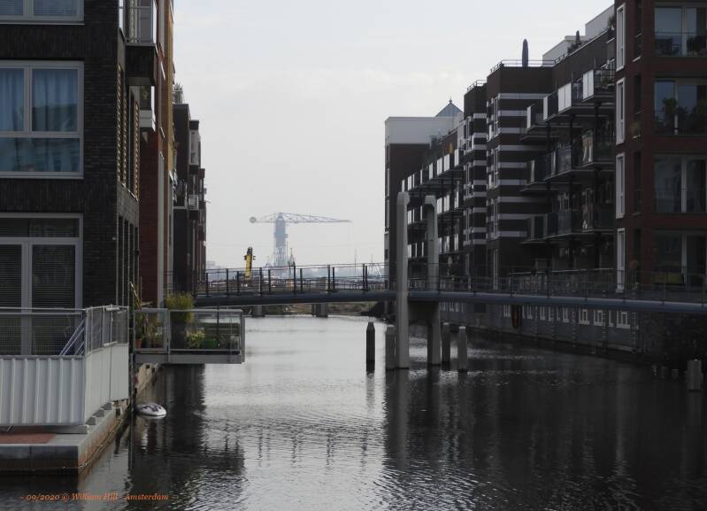 nice view on the former NDSM crane