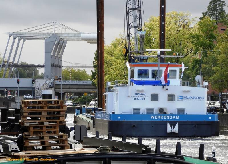 workship ADRIAAN in westerkanaal (name of the water)