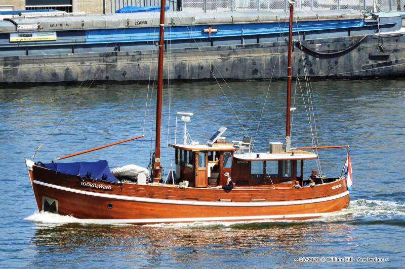 (13/6), sailboat VOORDEWIND