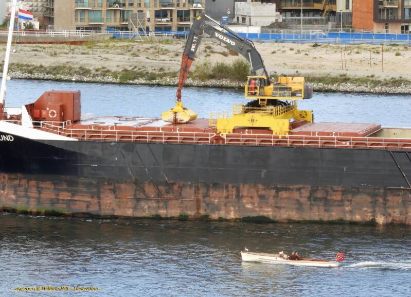 ..and here again one who doesn't want to wait and pushes through like an a-social and takes the middle fairway, he probably has an incredibly deep draft