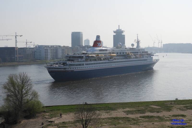 and further to be the first one this cruise season