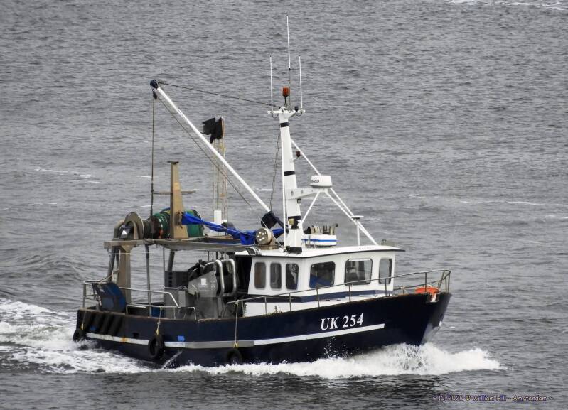 fishing, UK 254 - ANTJE