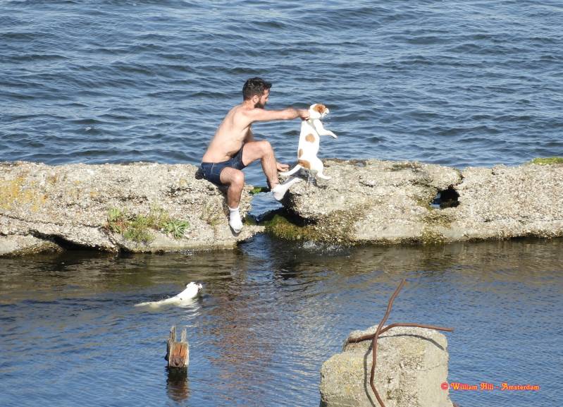 where he pulled one out the water..but what than..