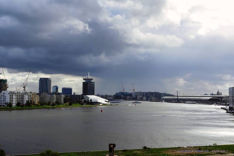 a little cloudy today