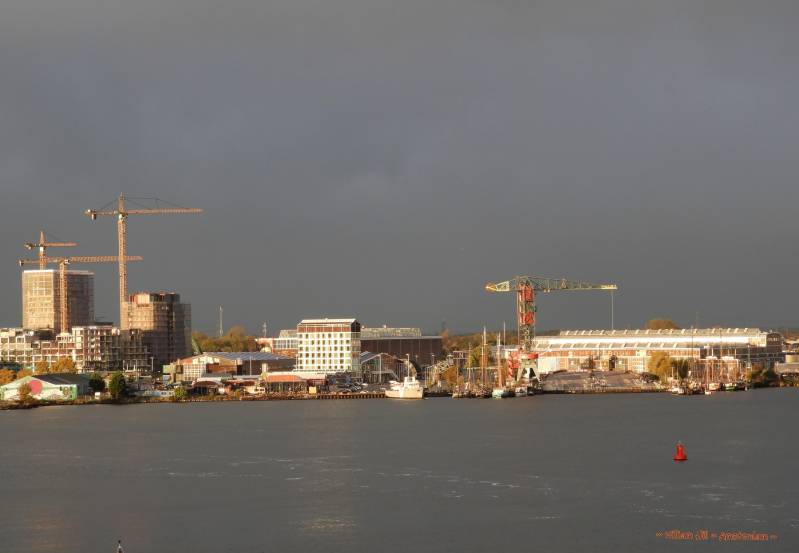 NDSM terrain, too more buildings are being build