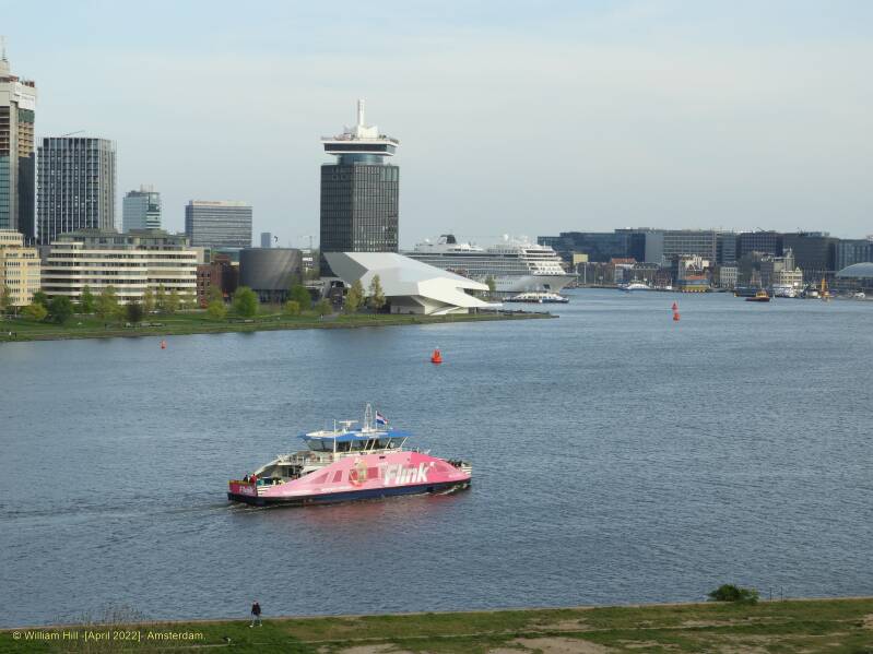 the view with IJveer and departing Viking Jupiter