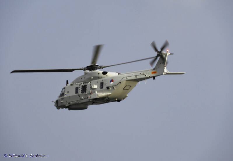 Dutch navy helicopter