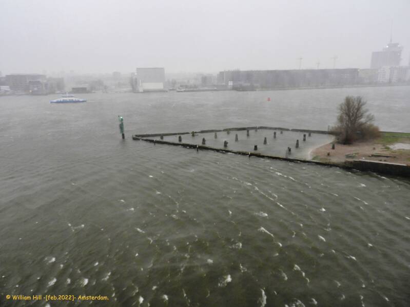 ... it became a little stormy