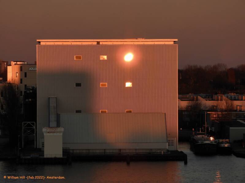 sunset omya reflection