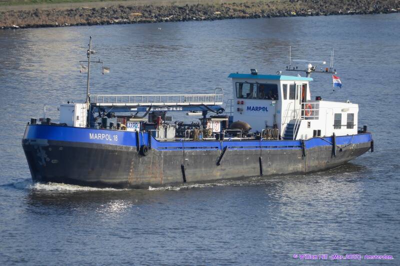 waste fluids tanker MARPOL 18