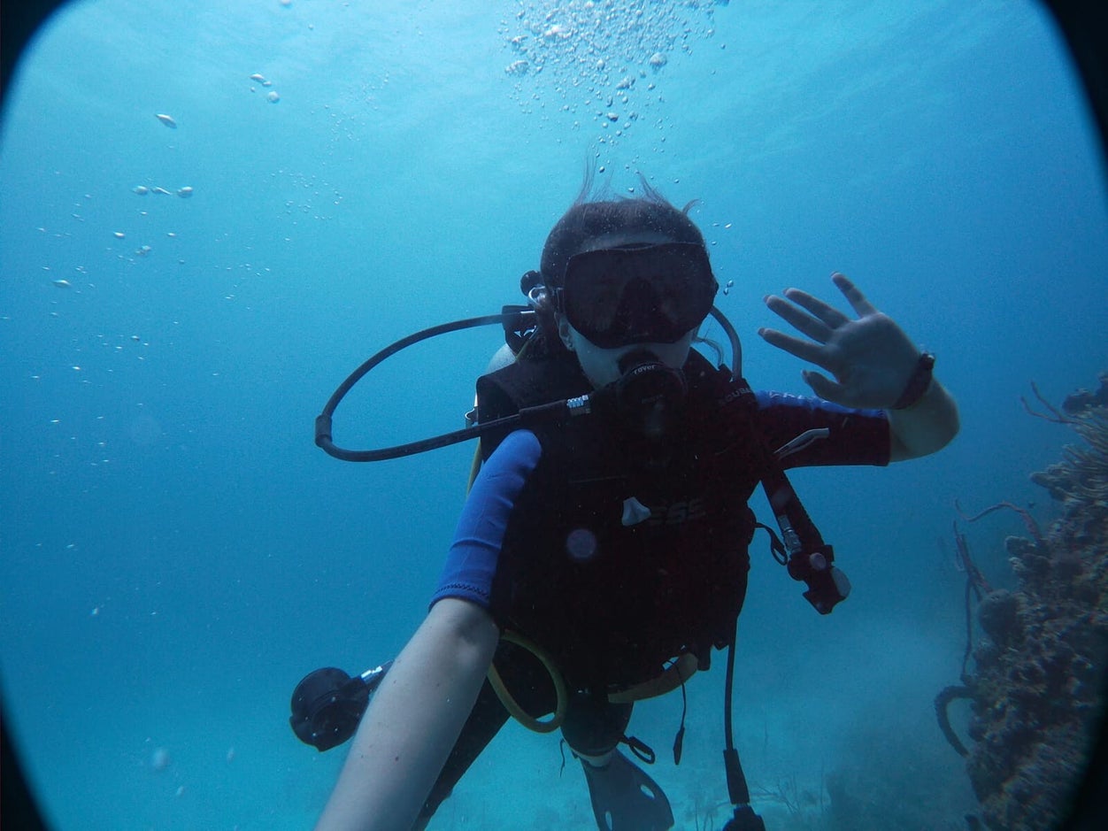 Certified scuba diving in Catalina Island
