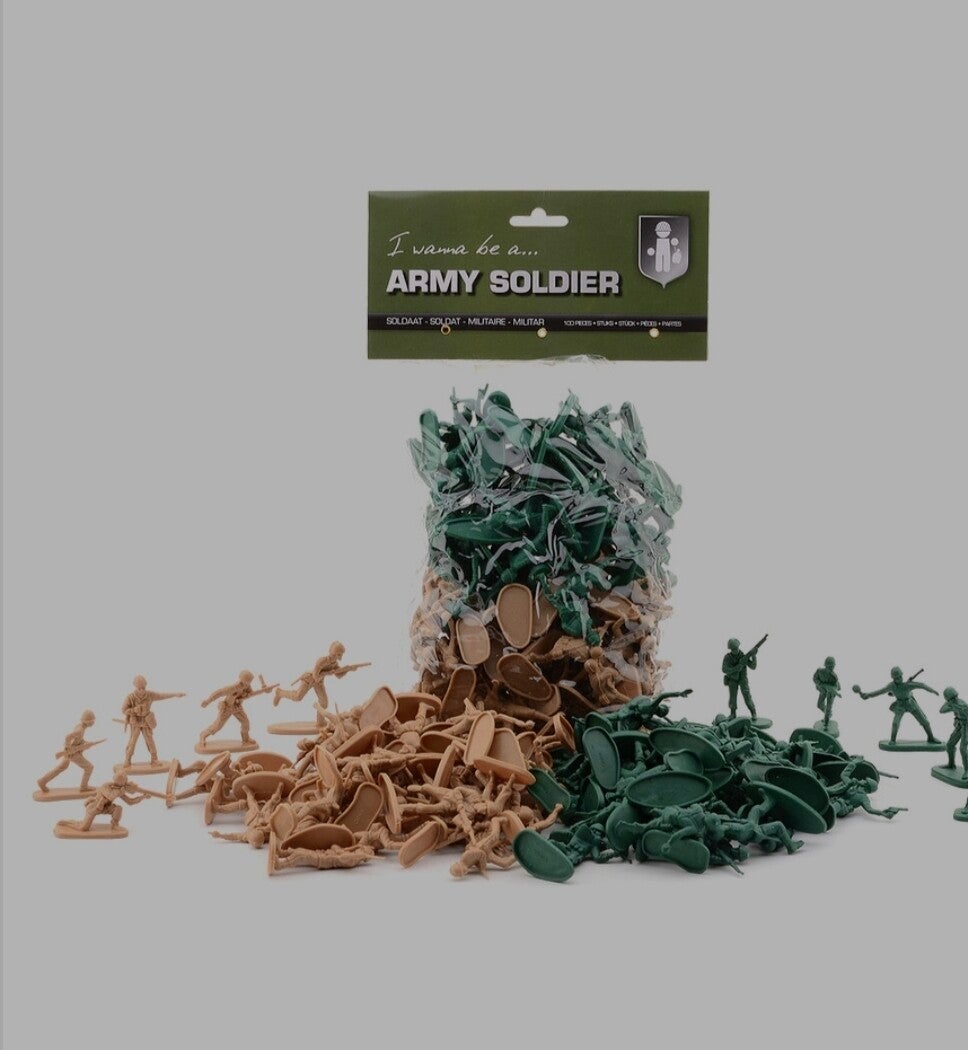 Bag with soldiers large 412222