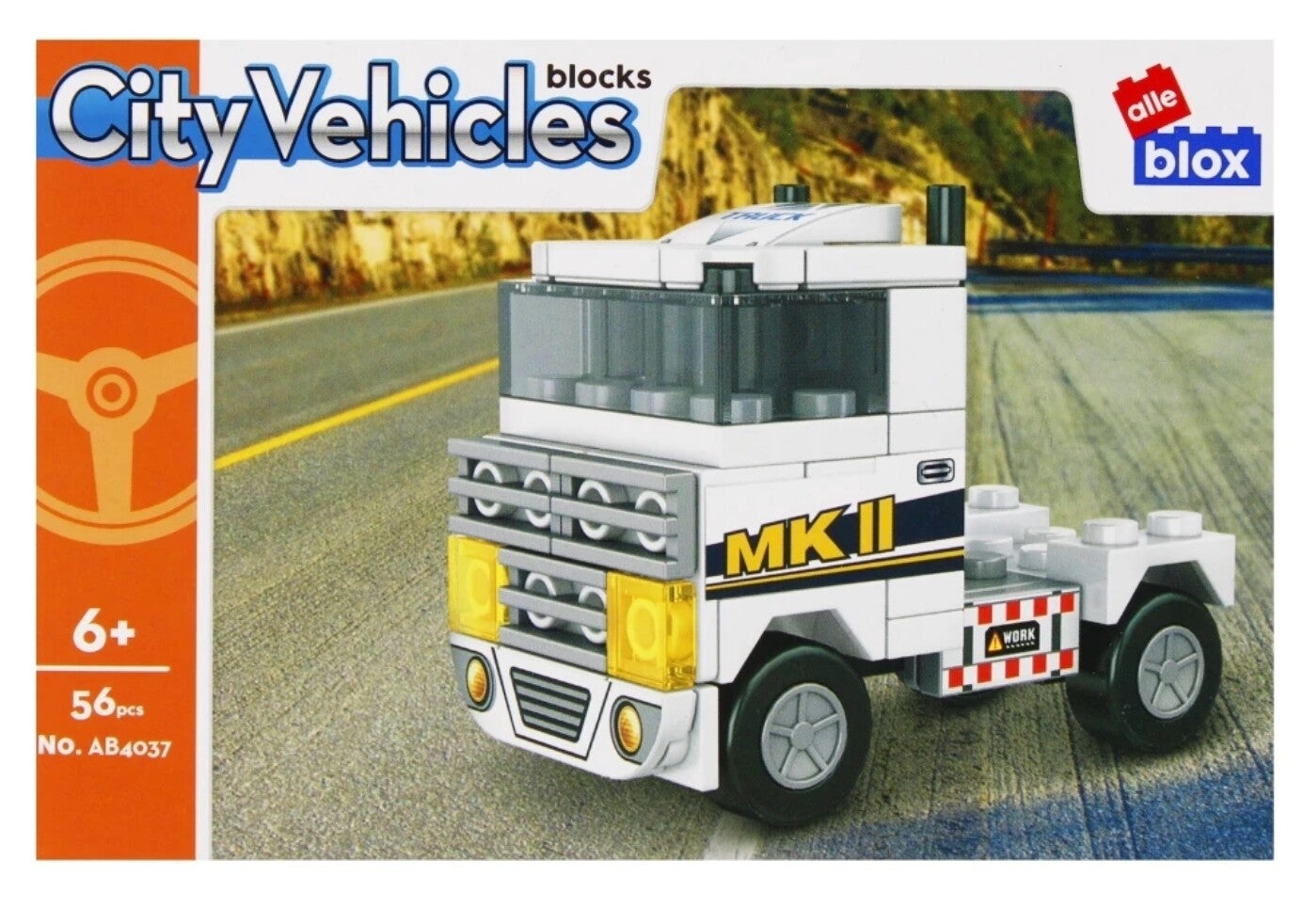 Bouwblokken vrachtwagen 525216