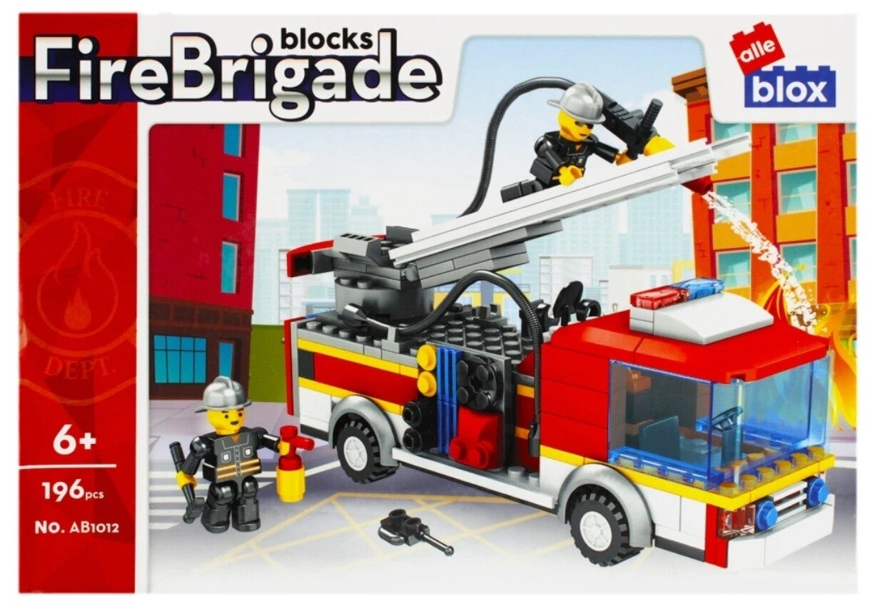 Bouwblokken brandweerwagen 478249