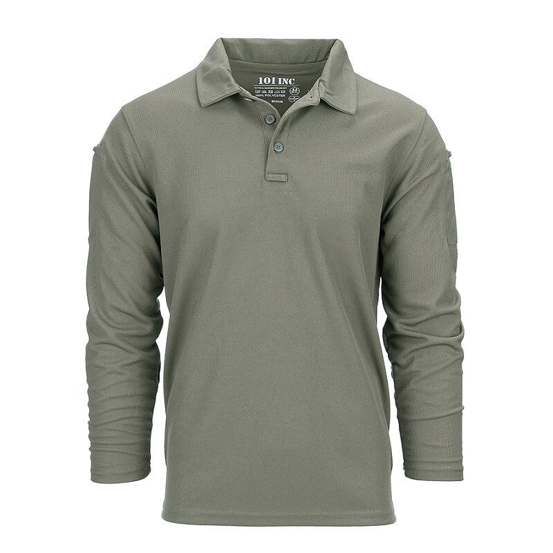 Tactical polo Quick Dry lange mouw 133406