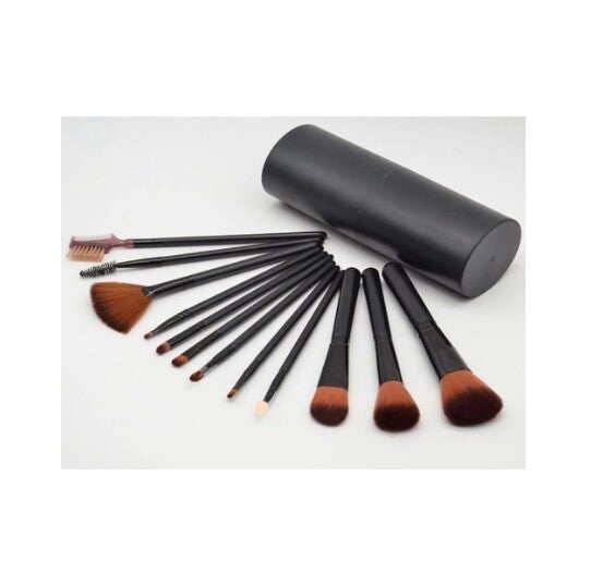 Professionele set make-up kwasten 12 stuks 24382