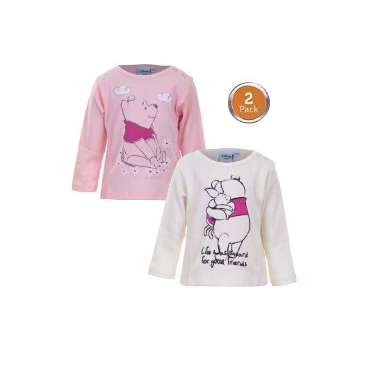 Disney Pooh baby t-shirt, topje 2 stuks 74/80 cm BKJ6129MICA74