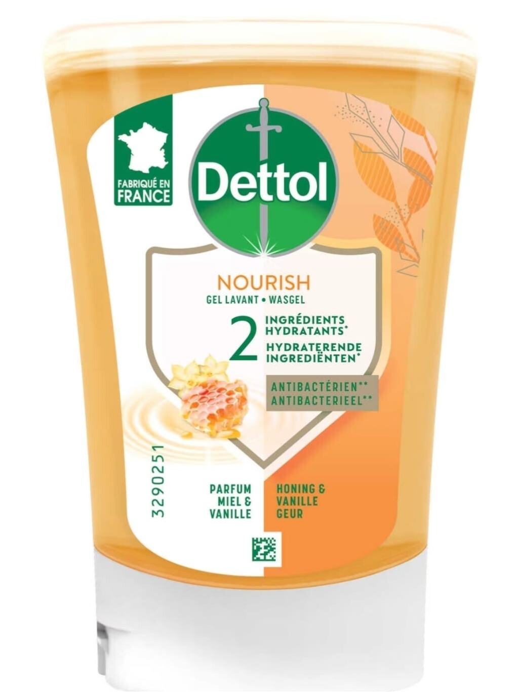Dettol No-touch extra care Honey & sheabutter navulling