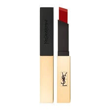 Yves Saint Laurent Thin Frosting Lipstick With Leather Effect Rouge The Slim 22g Color 33 Orange Desire