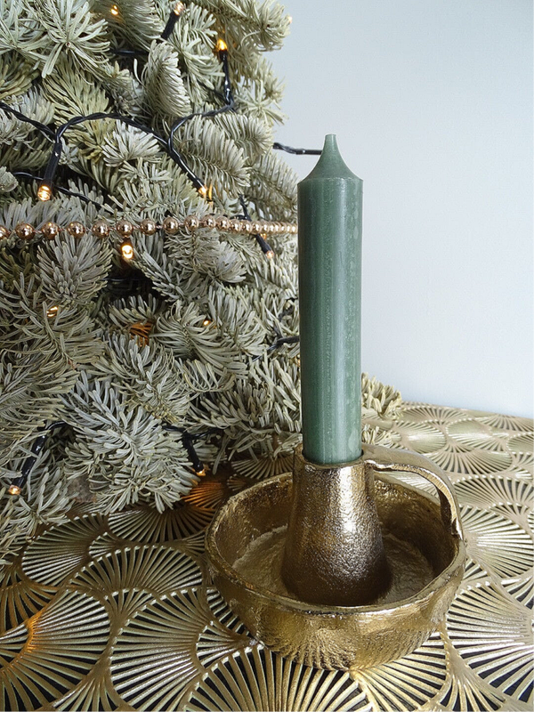 Kandelaar met oor Goud