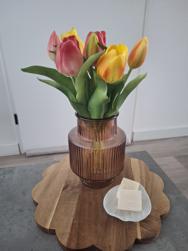 Tulp geel/zalm/oranje