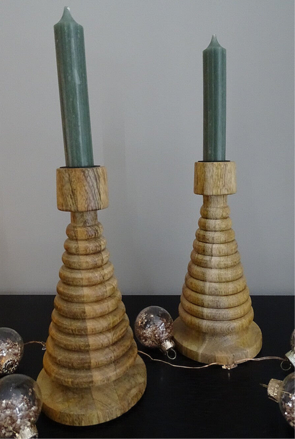 Kerstkandelaar lichtbruin