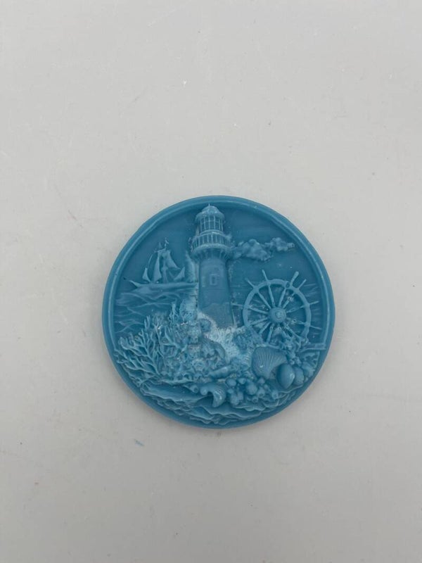 Vuurtoren oceaan blauw